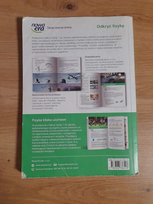 Odkryć Fizykę 1 Podręcznik
