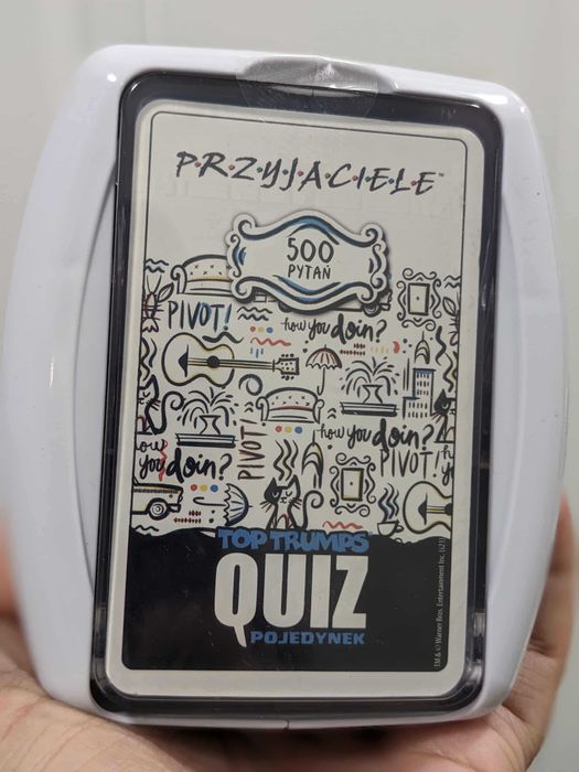 FRENDS serial Przyjaciele Quiz Top Trumps 500 pytań *prezent* nowy