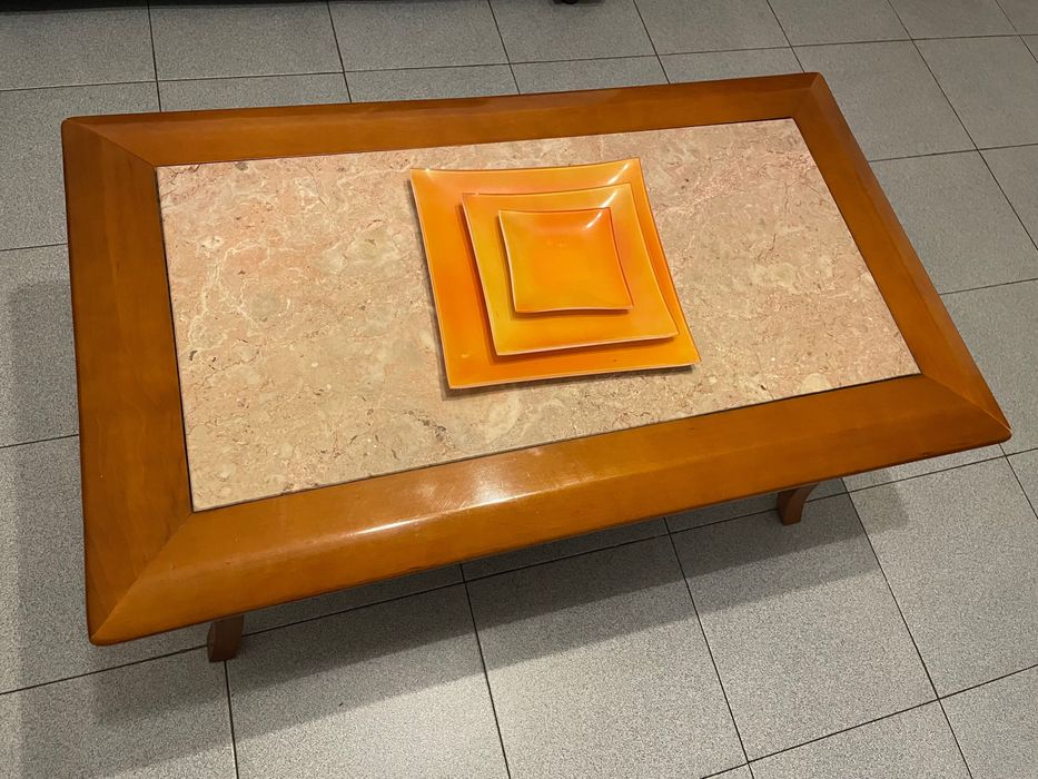 Mesa de centro pedra mármore