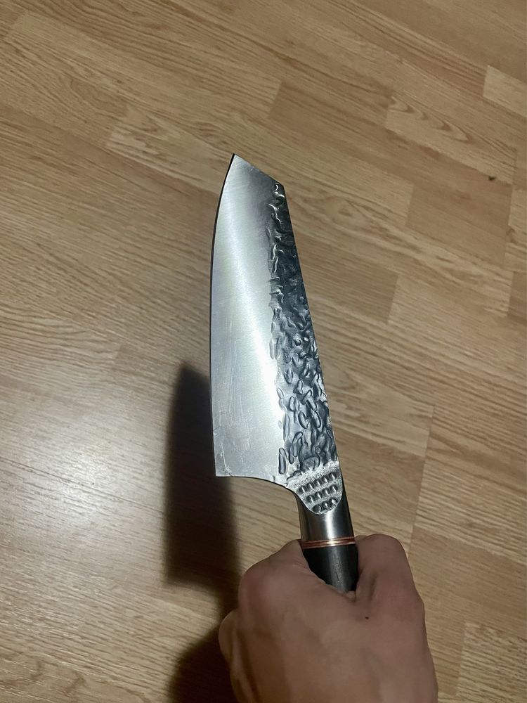 Качественный кованый японский нож