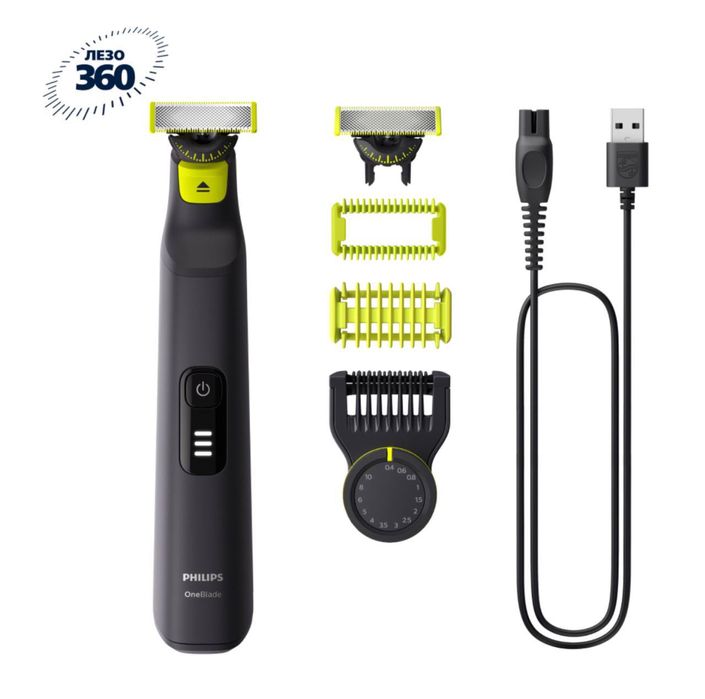 Електростанок із тримером Philips OneBlade Pro 360