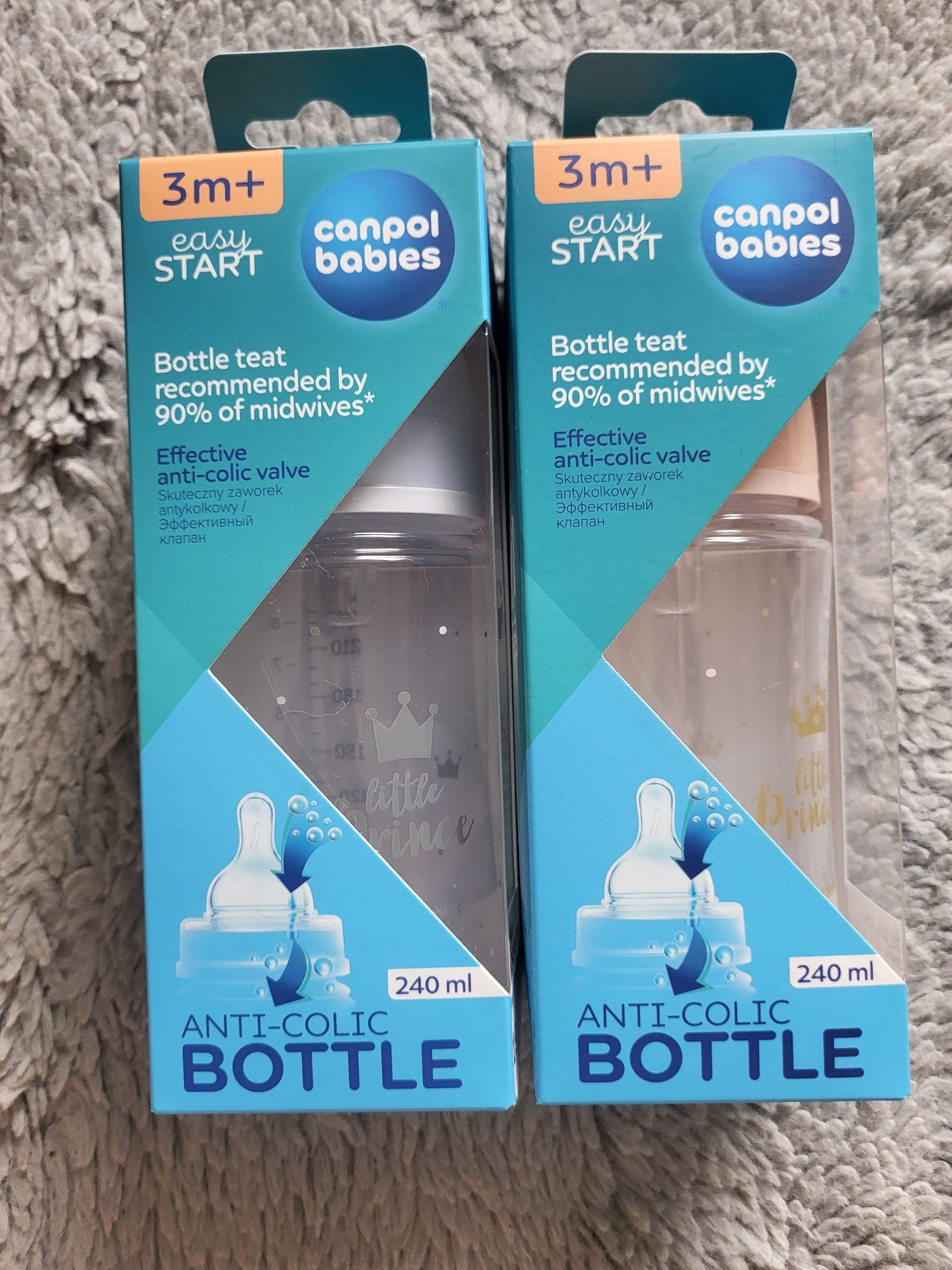 Canpol babies butelka do karmienia 240ml 2szt