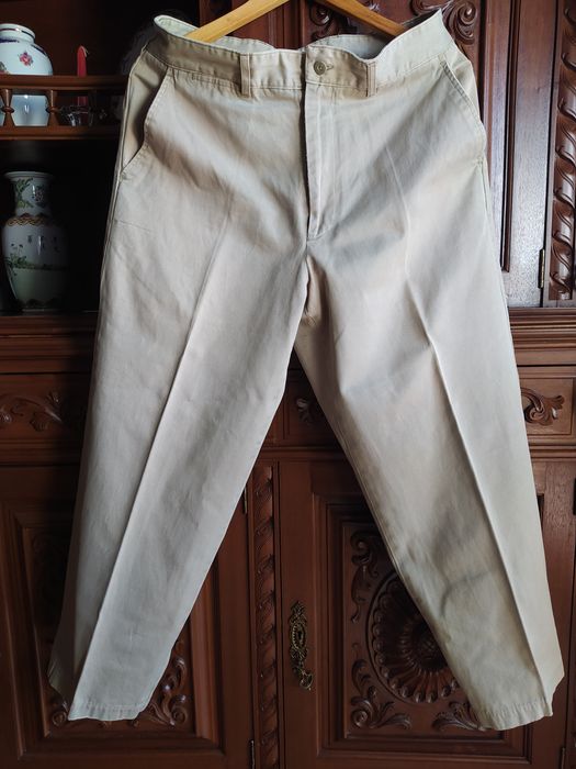 Calça de Sarja  Zara bege nº 44 usadas 2 vezes