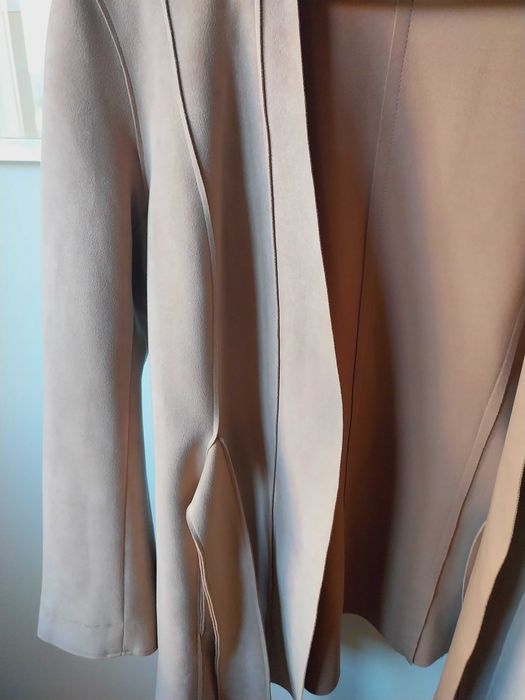 Blazer tipo camurça Zara S