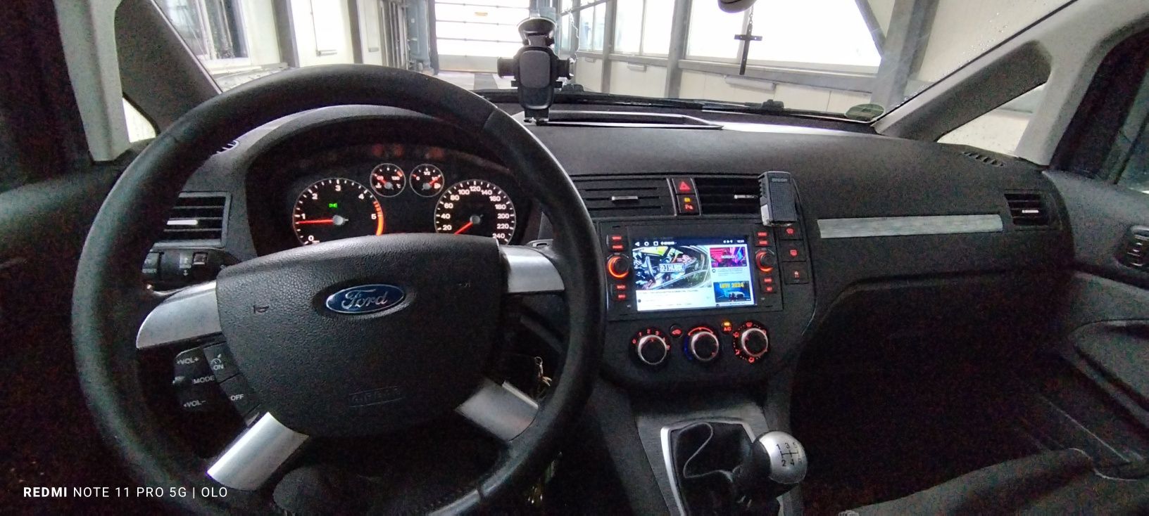 Ford C-Max 1.6tdci android skóra