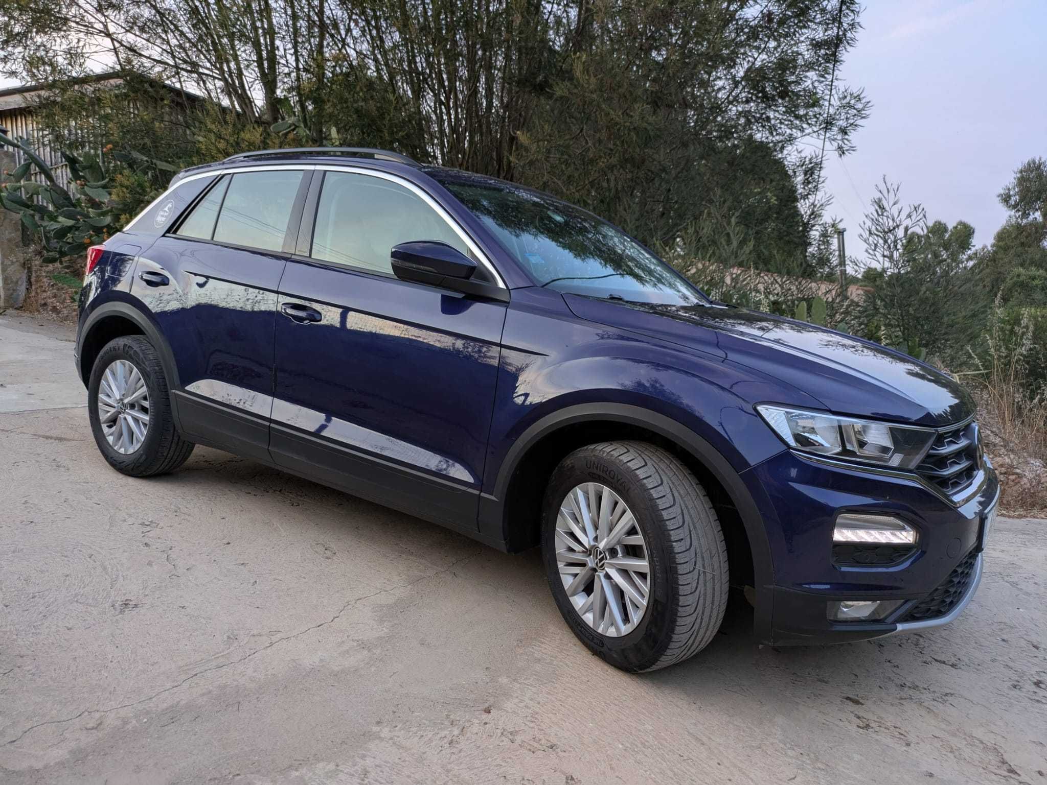 VW T-Roc 1.0 TSI - AZUL - 51 000 km - Muito Bom Estado