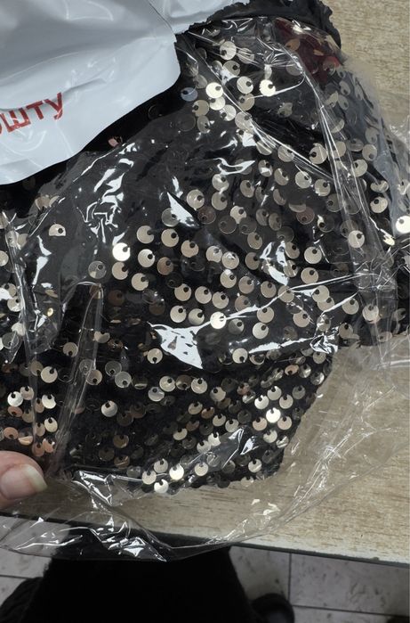 спідниця паєтки святкова новий рік довга