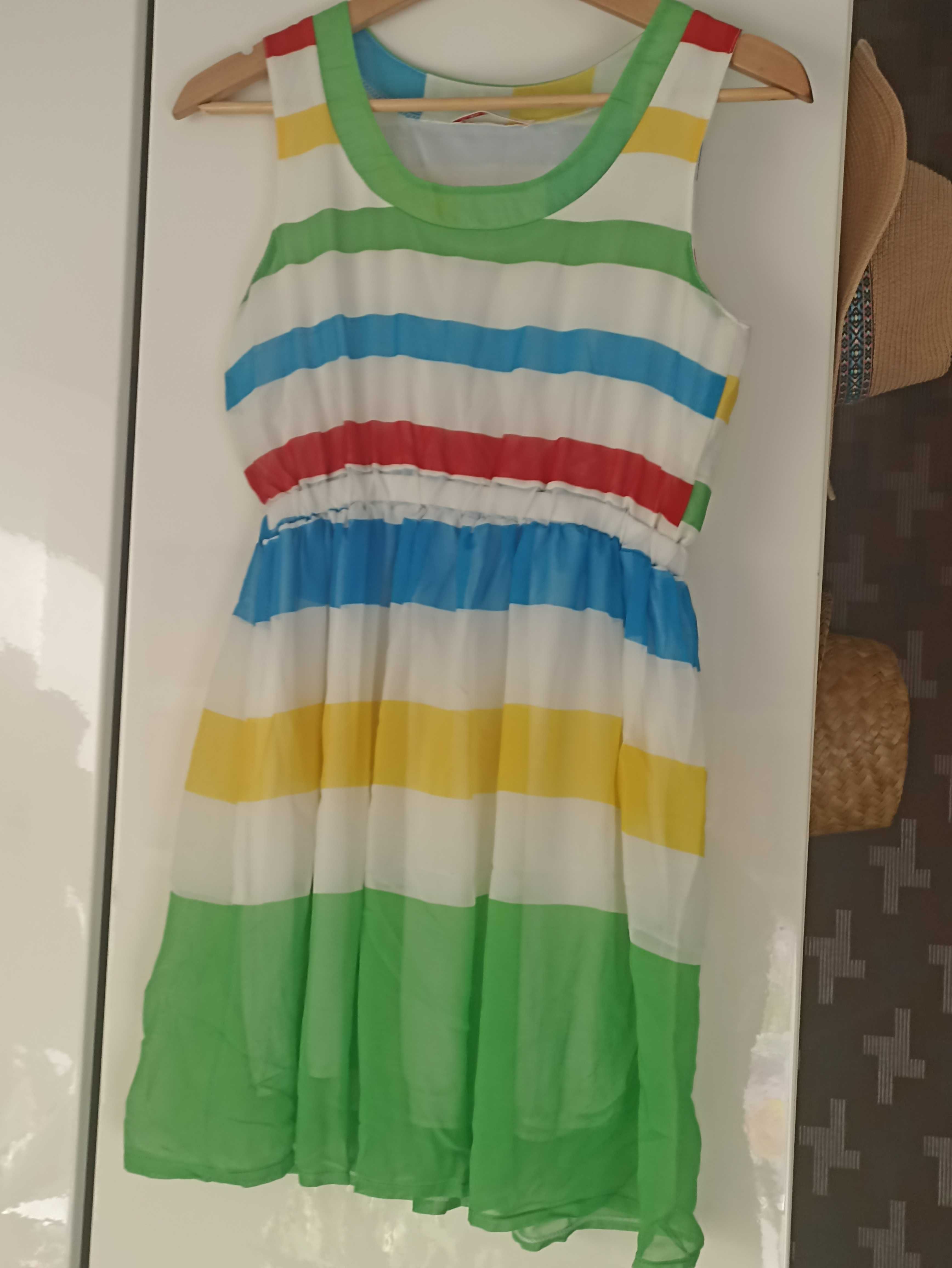 Vestido riscas. NOVO