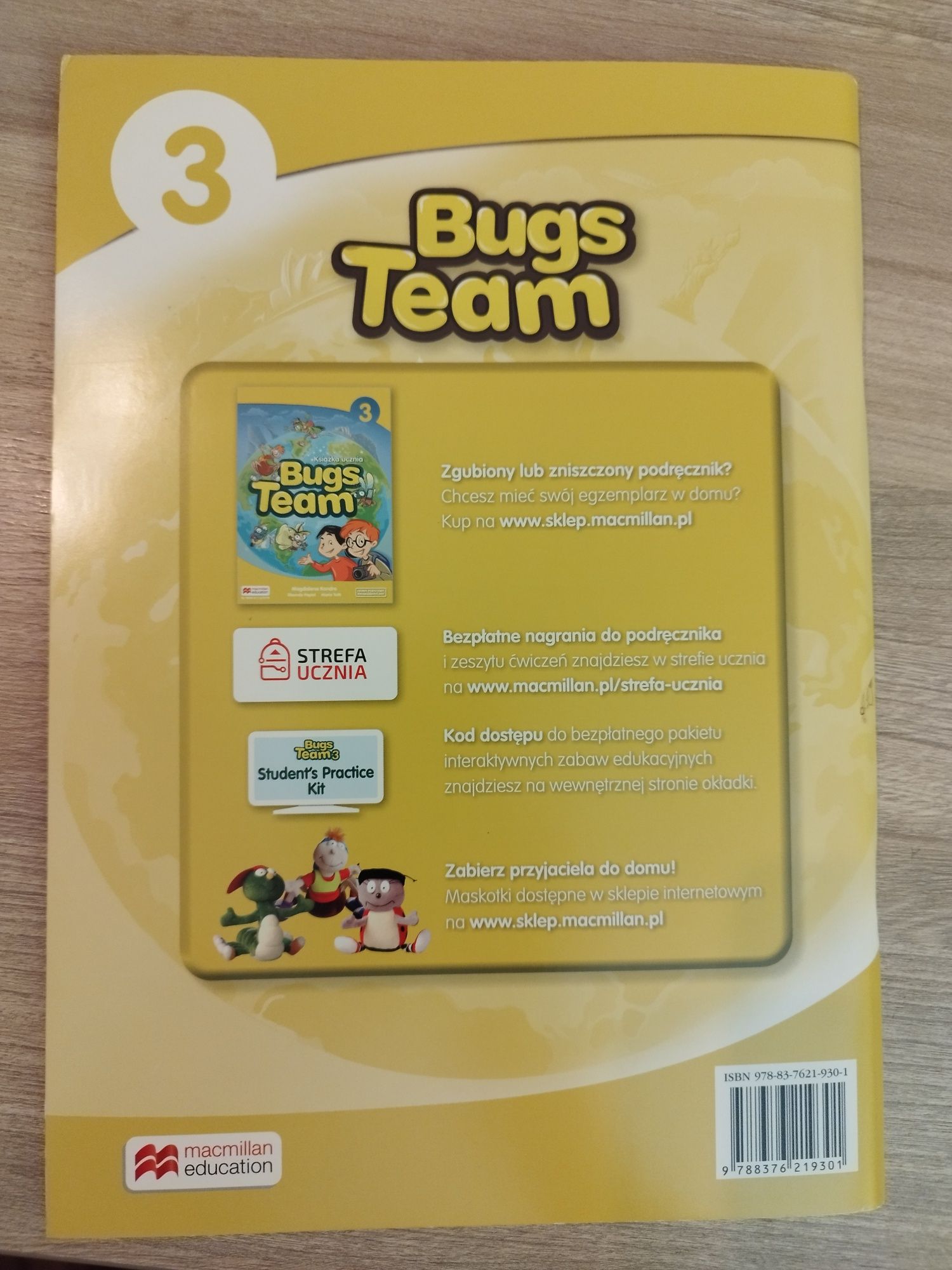 Bugs Team 3 zeszyt ćwiczeń