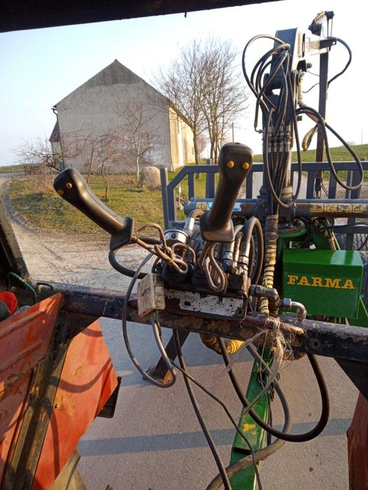 Przyczepa leśna FARMA 10 T