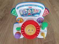 Kierownica Fisher Price zabawka interaktywna