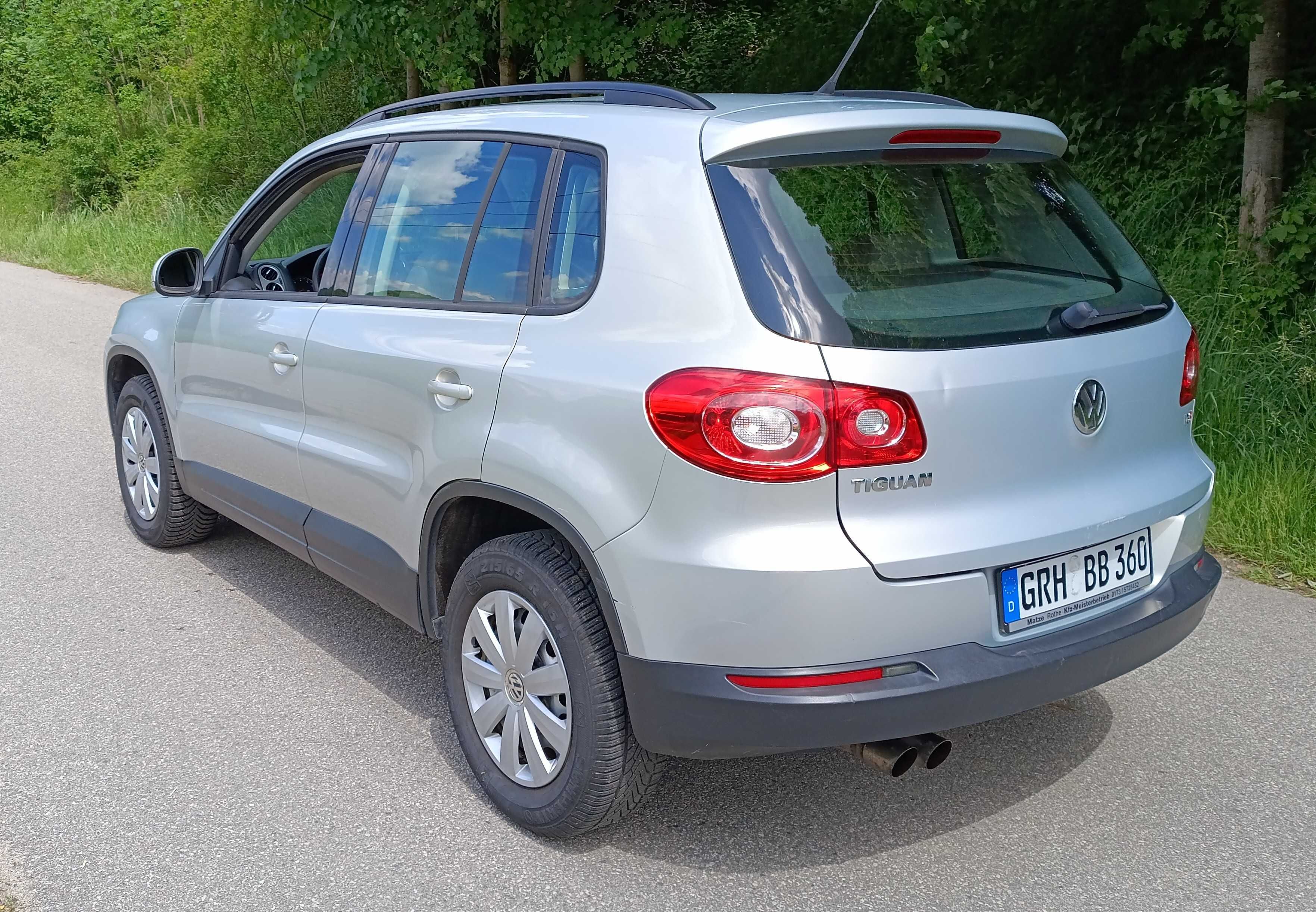 VW Tiguan 2009r Ładny Bez Wypadku Oryginalny Lakier Klima z Niemiec