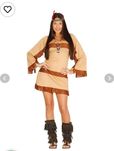 Traje indiano/Pocahontas/india