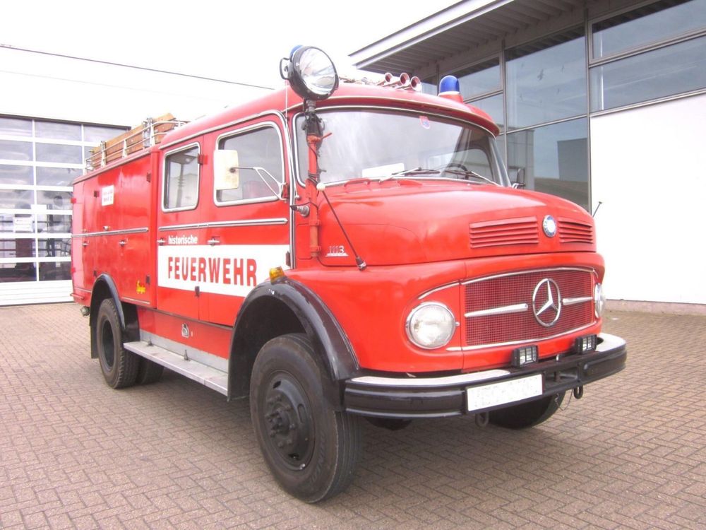 Mercedes 1113 wóz strazacki 4x4 camper pozarniczy