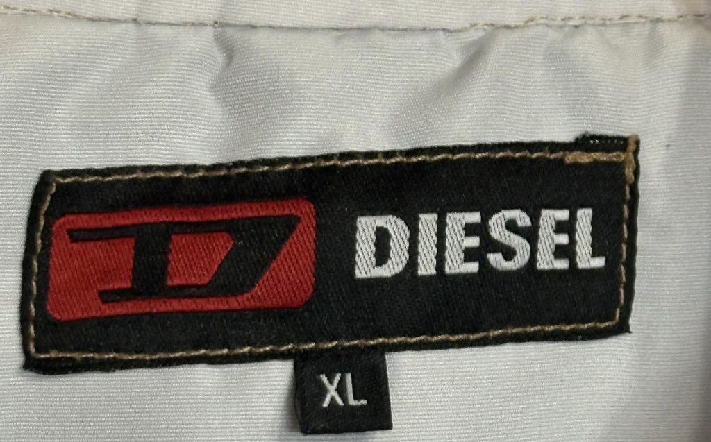 Biała kurtka męska Diesel r. XL