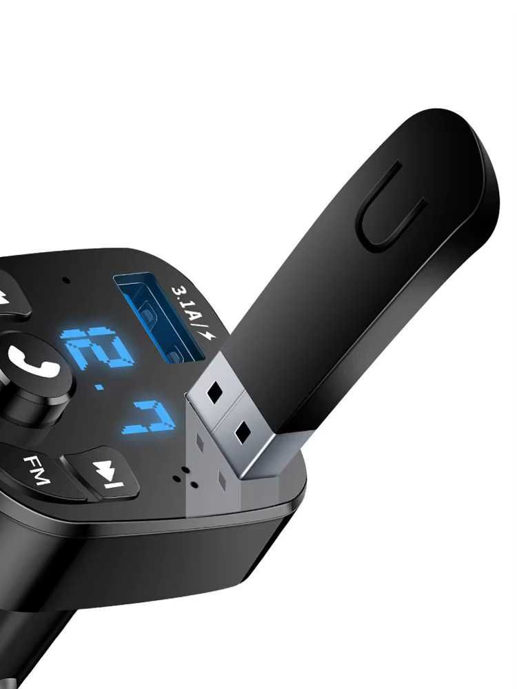 Samochodowa ładowarka adapter bluetooth 5.0