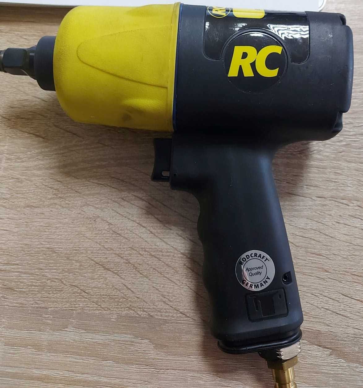 Nowy klucz udarowy 1/2" RODCRAFT z blokadą - idealny do serwisu kół