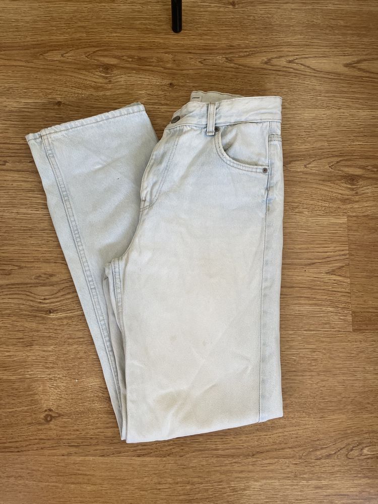 straight jeans azul