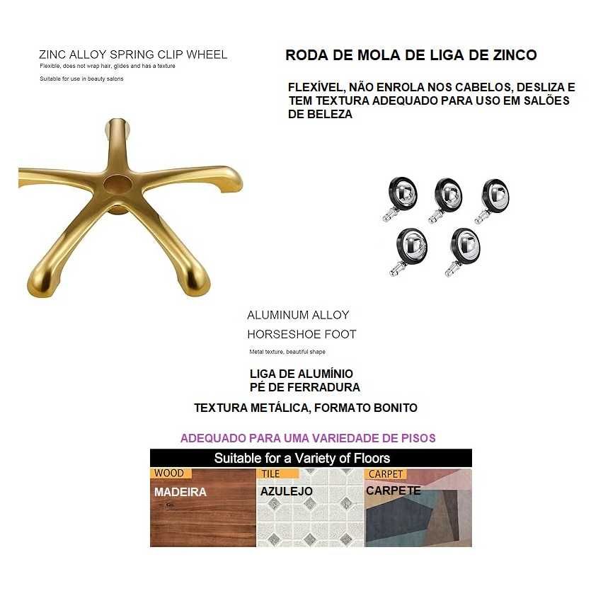 Cadeira de Beleza e Estética NOVAS