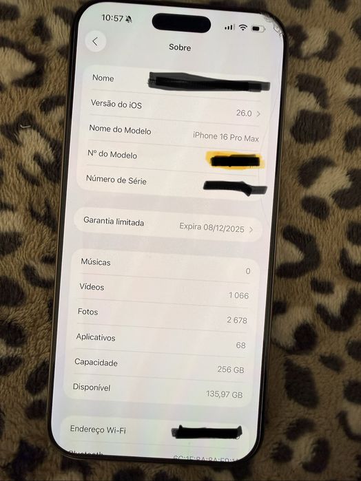 Iphone 16 pro max em perfeito estado