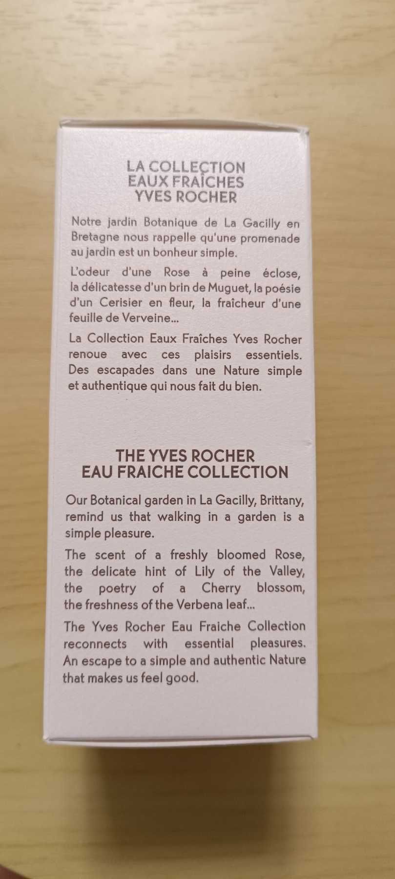 Woda toaletowa od Yves Rocher "Zielona herbata", 100 ml