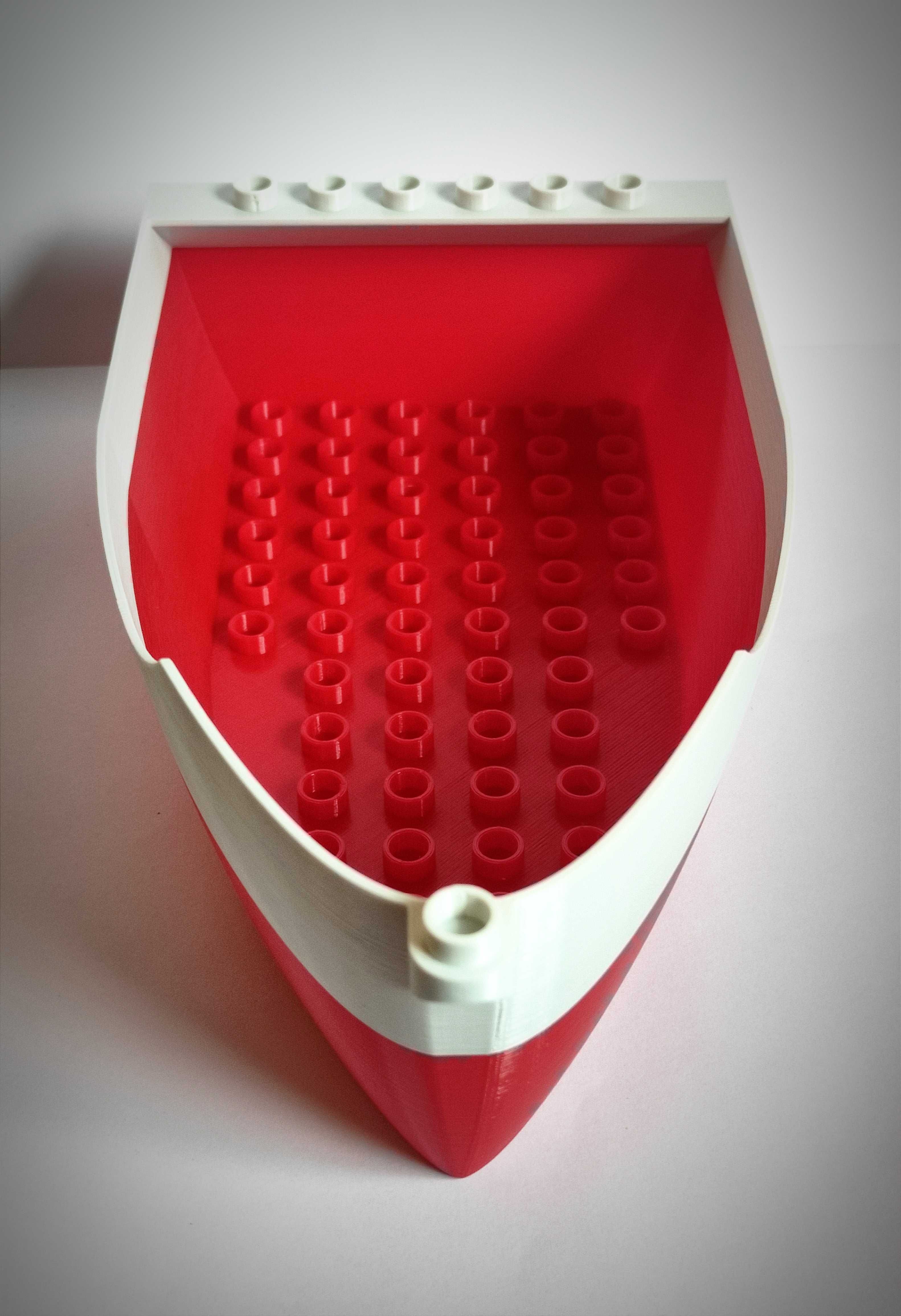 Duży statek, łódka, okręt pasuje do LEGO DUPLO