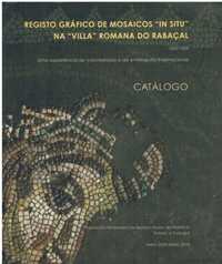 13717 Registo gráfico de mosaicos  na "villa" romana do Rabaçal