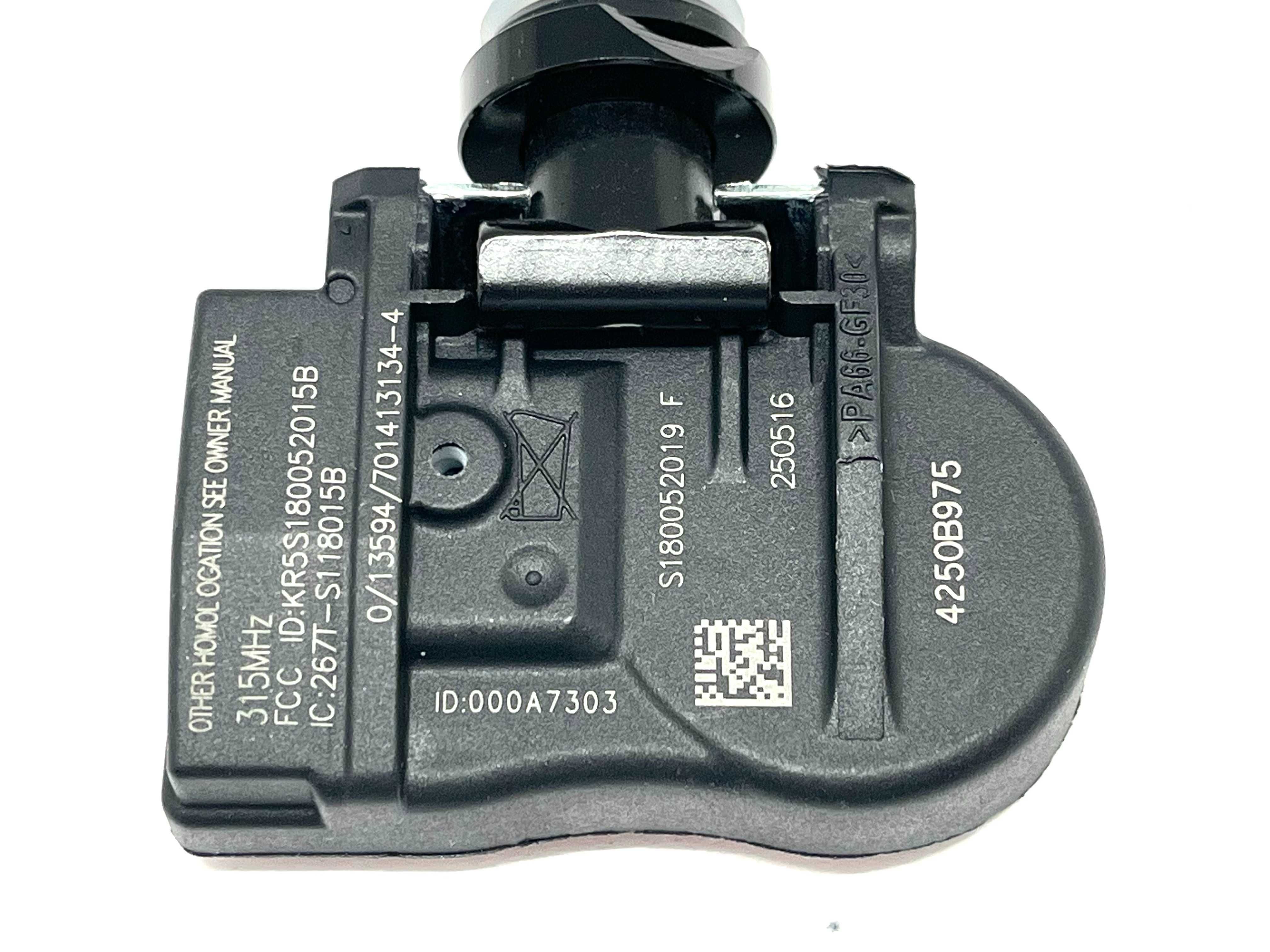 4x czujnik ciśnienia TPMS MITSUBISHI ASX Lancer Outlander USA 4250B975