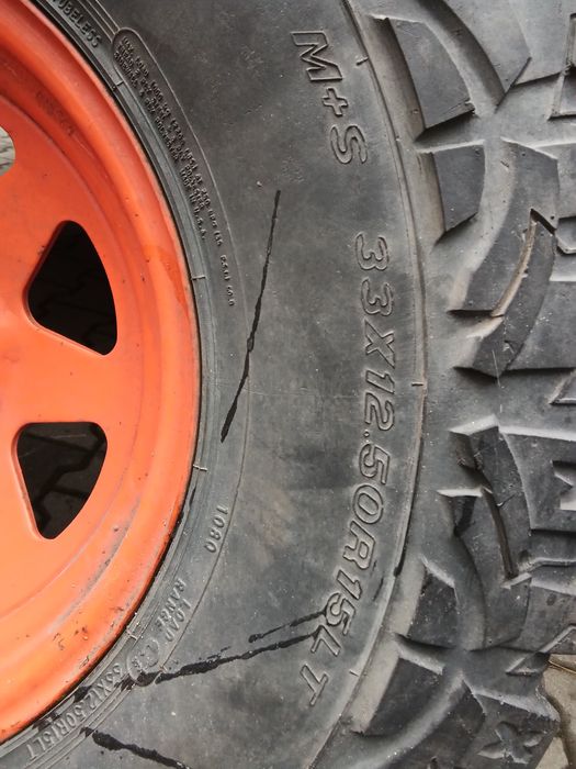 Koła 2 szt.MT 33X12/5R15 Nissan Patrol Toyota Pajero