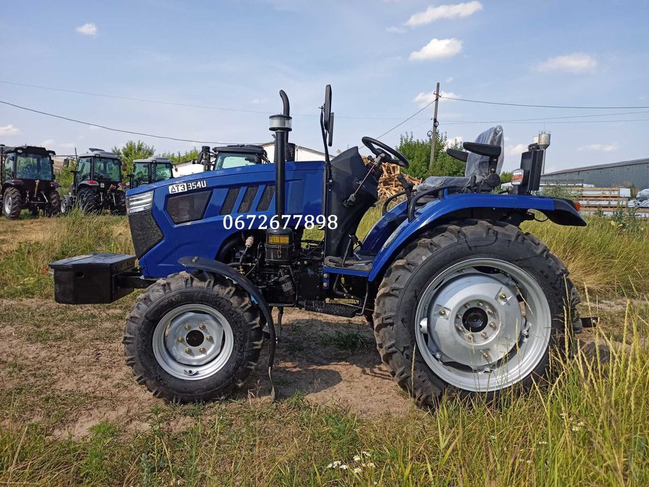 Мінітрактор ДТЗ 354 U Примусова гідравлика РЕВЕРС Рівна підлога Кредит