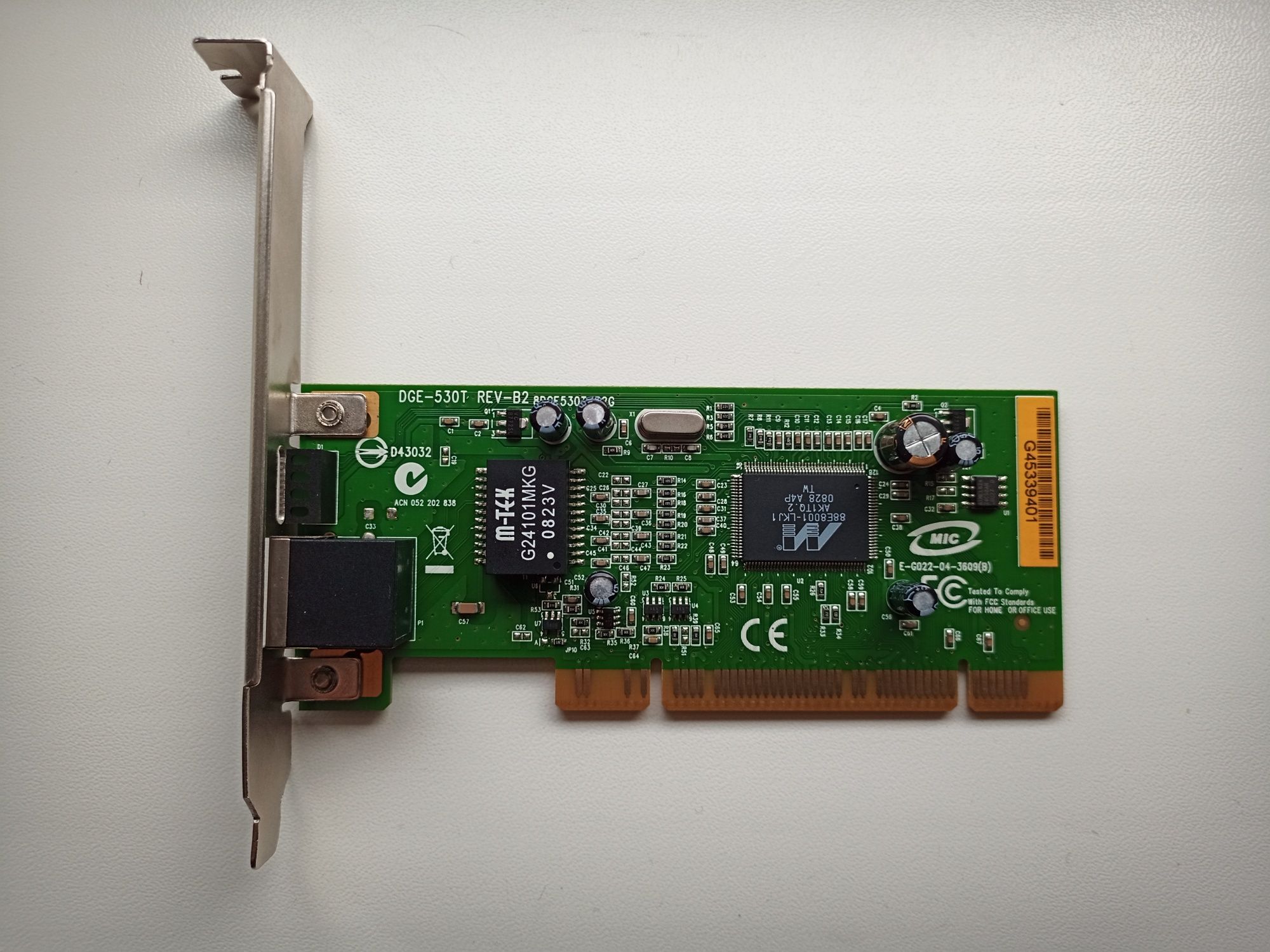 Сетевой адаптер D-Link DGE-530T Gigabit, PCI