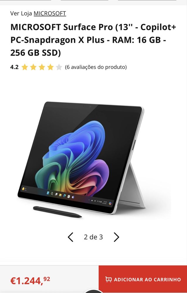 MICROSOFT Surface Pro 13