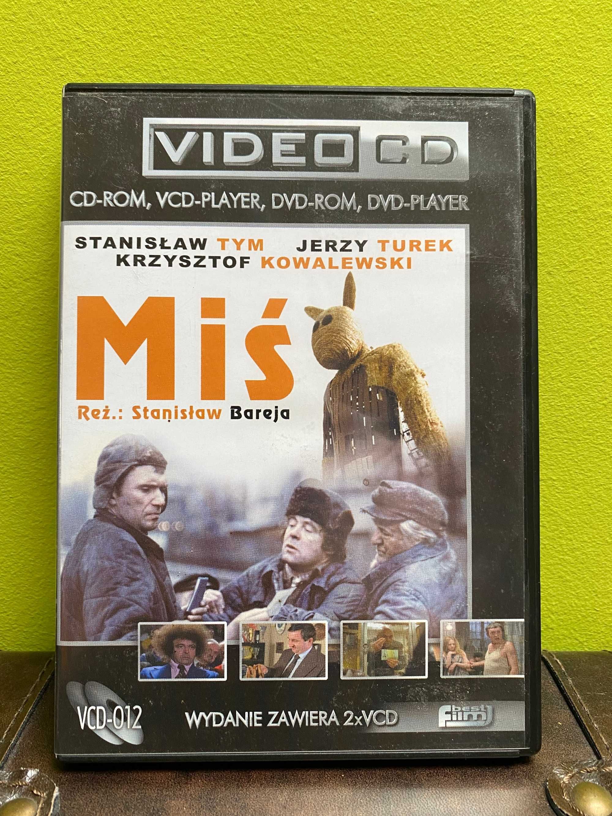 Film Miś w reżyserii Stanisława Bareja (VCD)