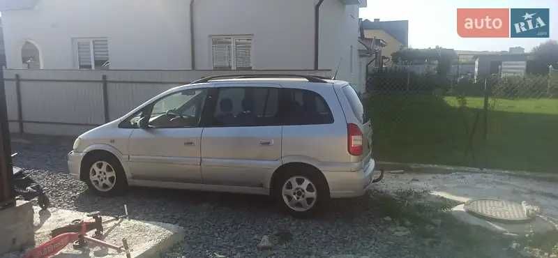 Opel Zafira 2003, не на ходу.