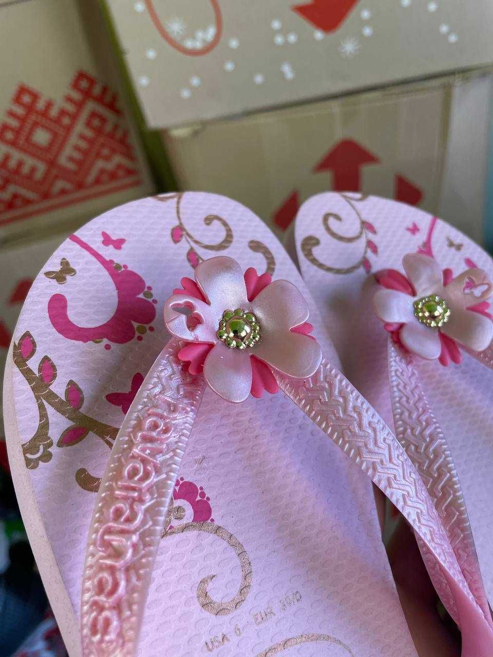 Жіночі тапки шльопанці havaianas rosa