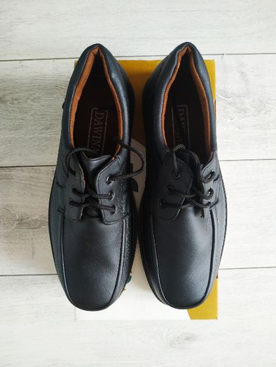 NOWE buty mokasyny półbuty męskie rozmiar 44 wkładka 28 cm SZCZECIN 5