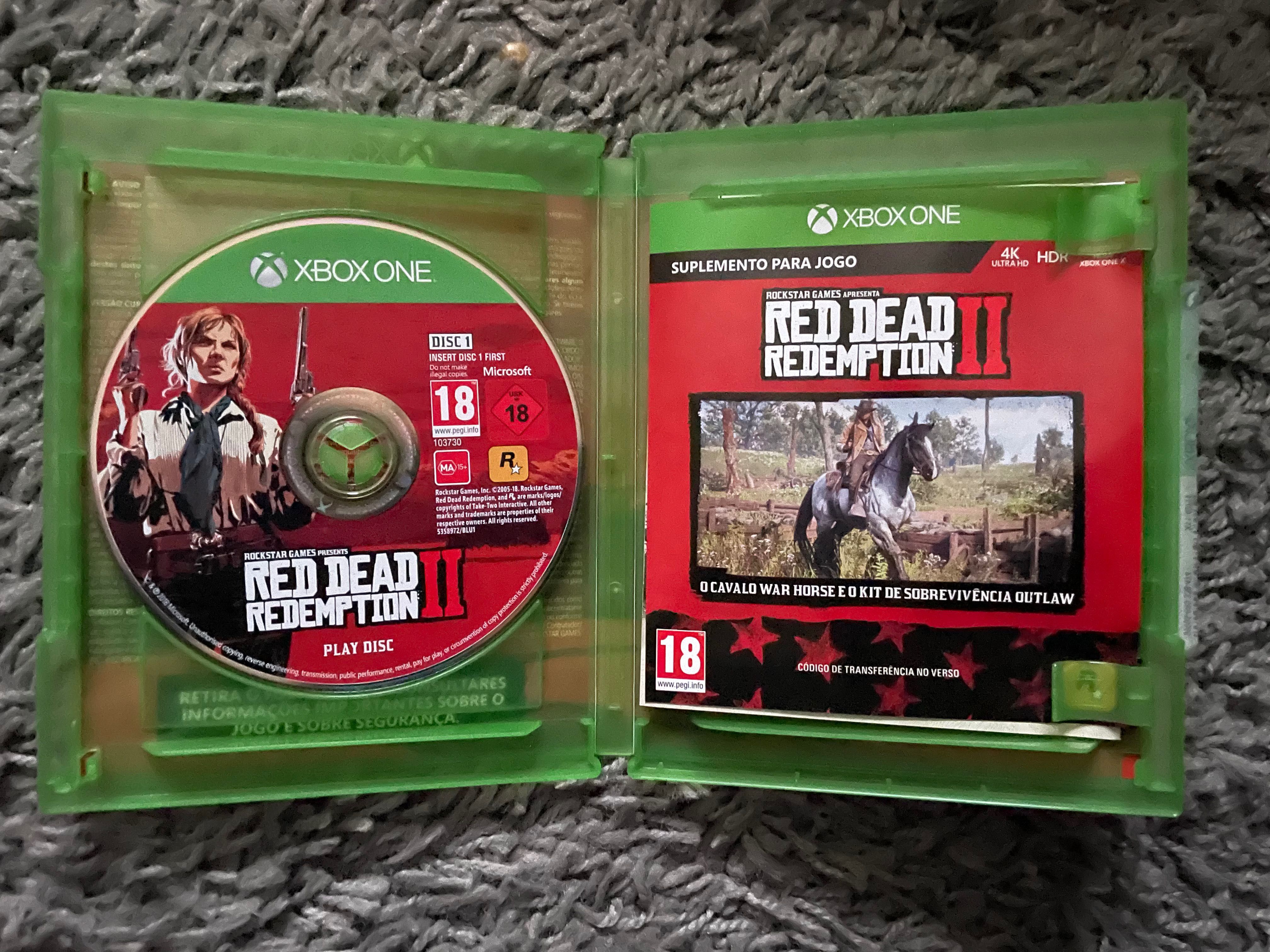 Jogo Xbox Red Dead Redemption 2