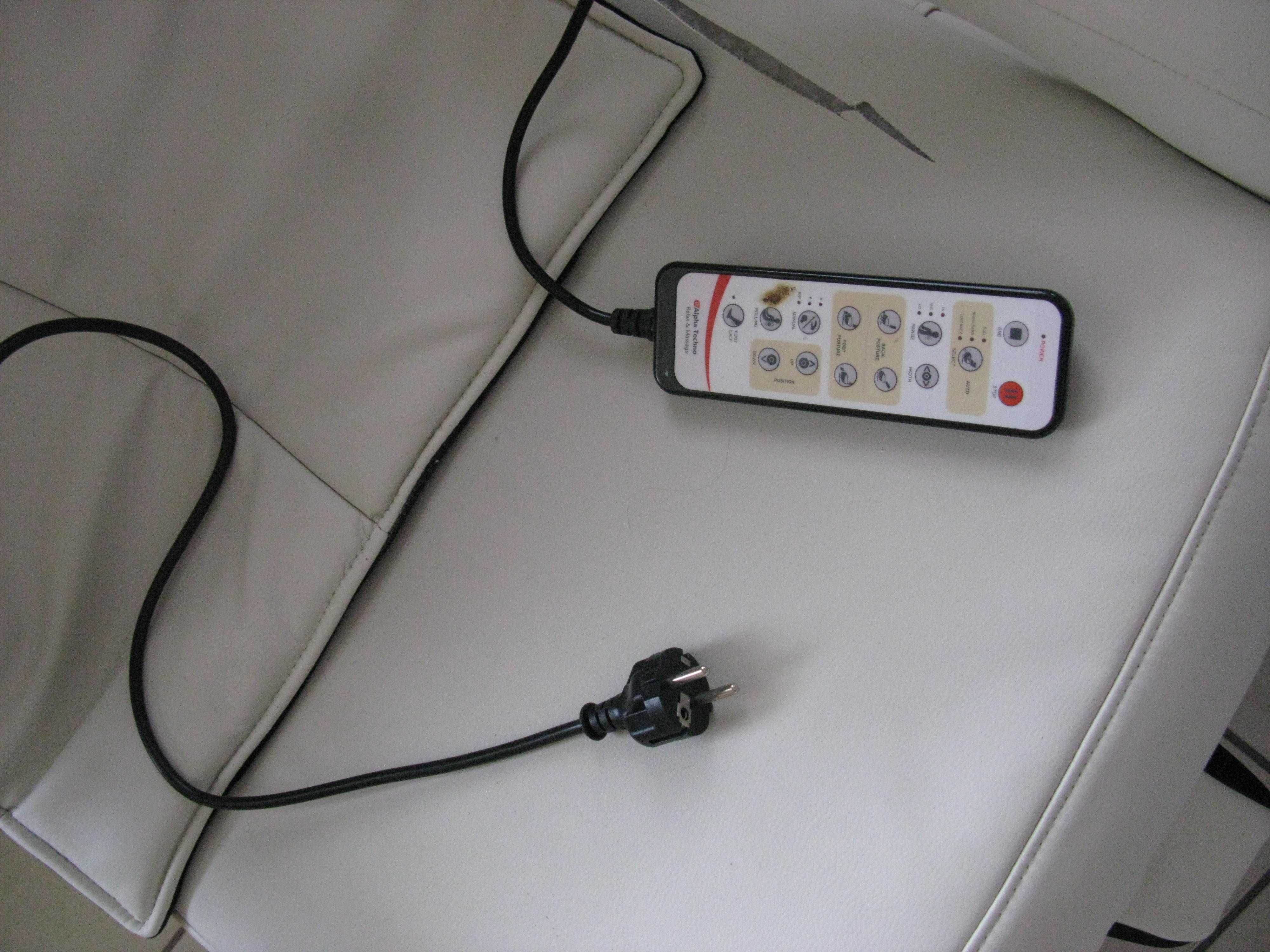 fotel masujący Alpha Techno AT-2000