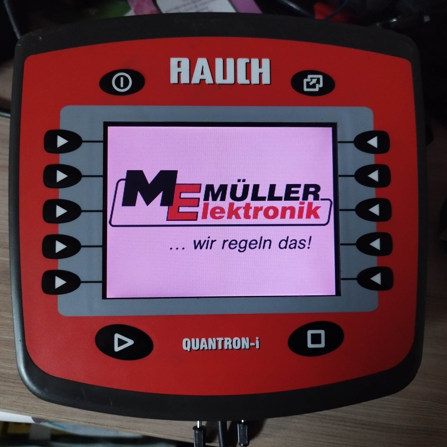 Sterownik komputer Isobus kuhn rauch kontrola sekcji monitor
