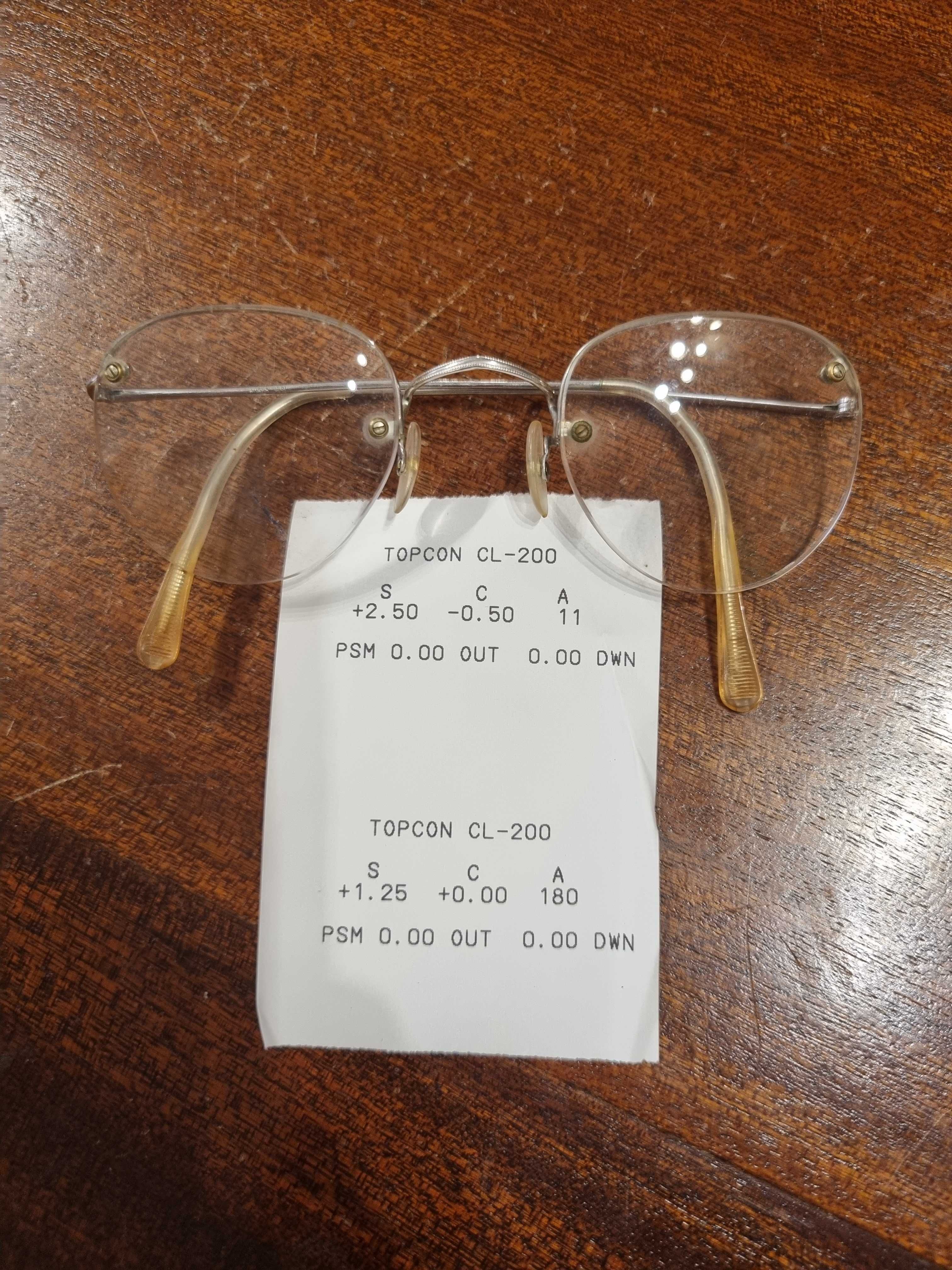 Óculos Vintage Actuais   Lentes Graduadas Com  Seu Registo