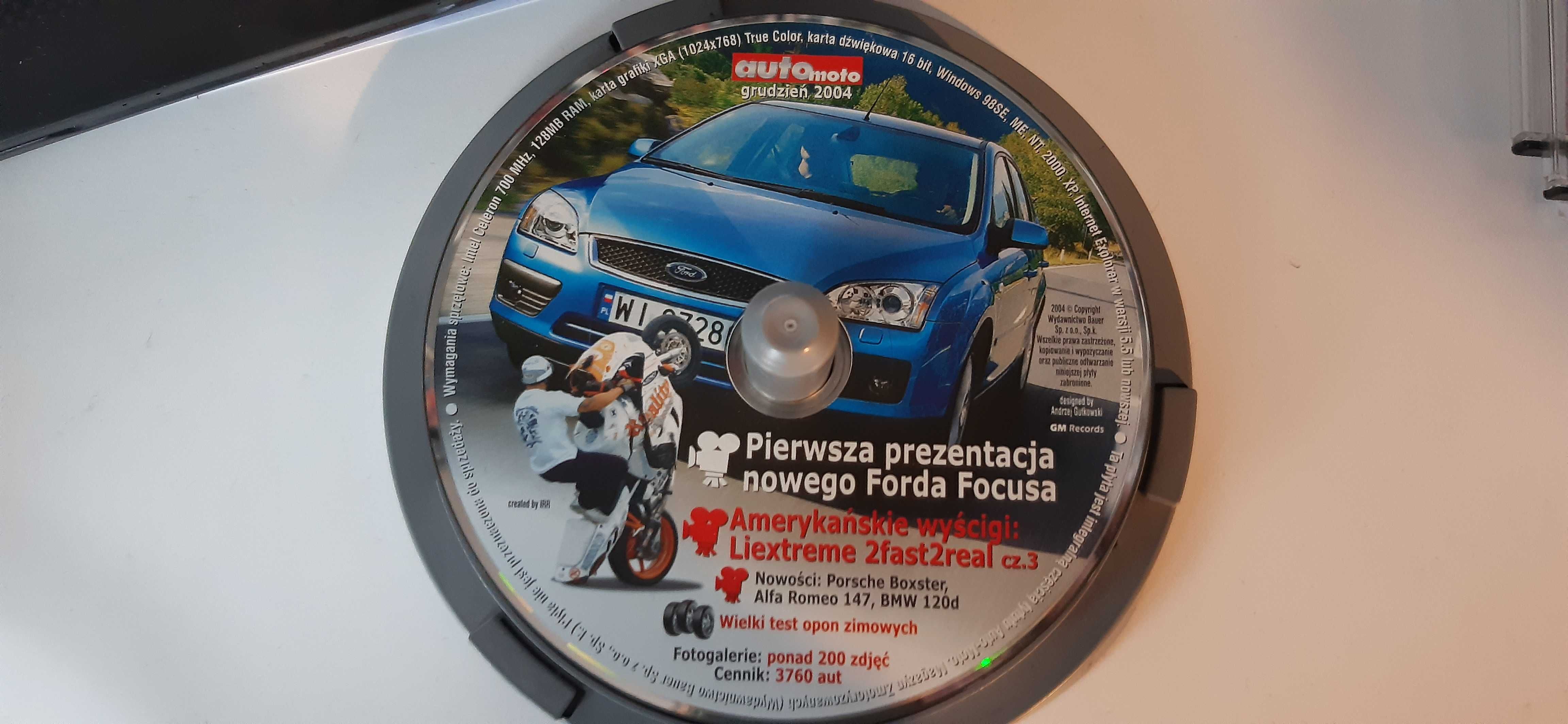 3 płyty dvd/cd motocyklowe i samochodowe dla kolekcjonerów