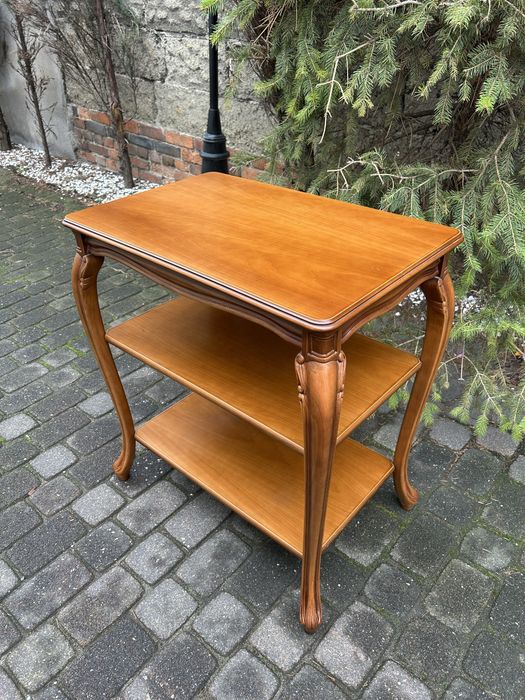 Stylowa Ława Ludwikowska Stolik Kawowy Ludwik Szafka Kwietnik Stan BDB