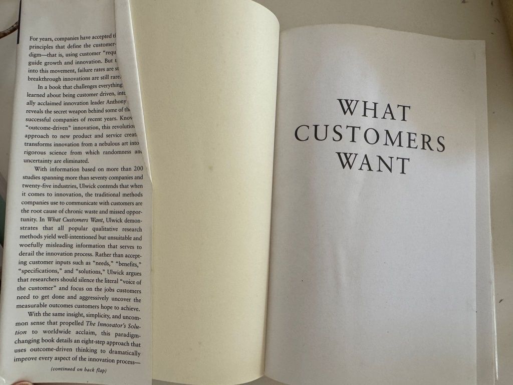 What Customers Want