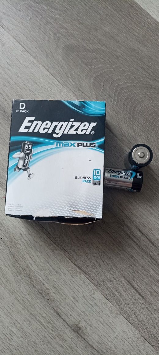 Батарейки Energizer Max Plus LR20/D