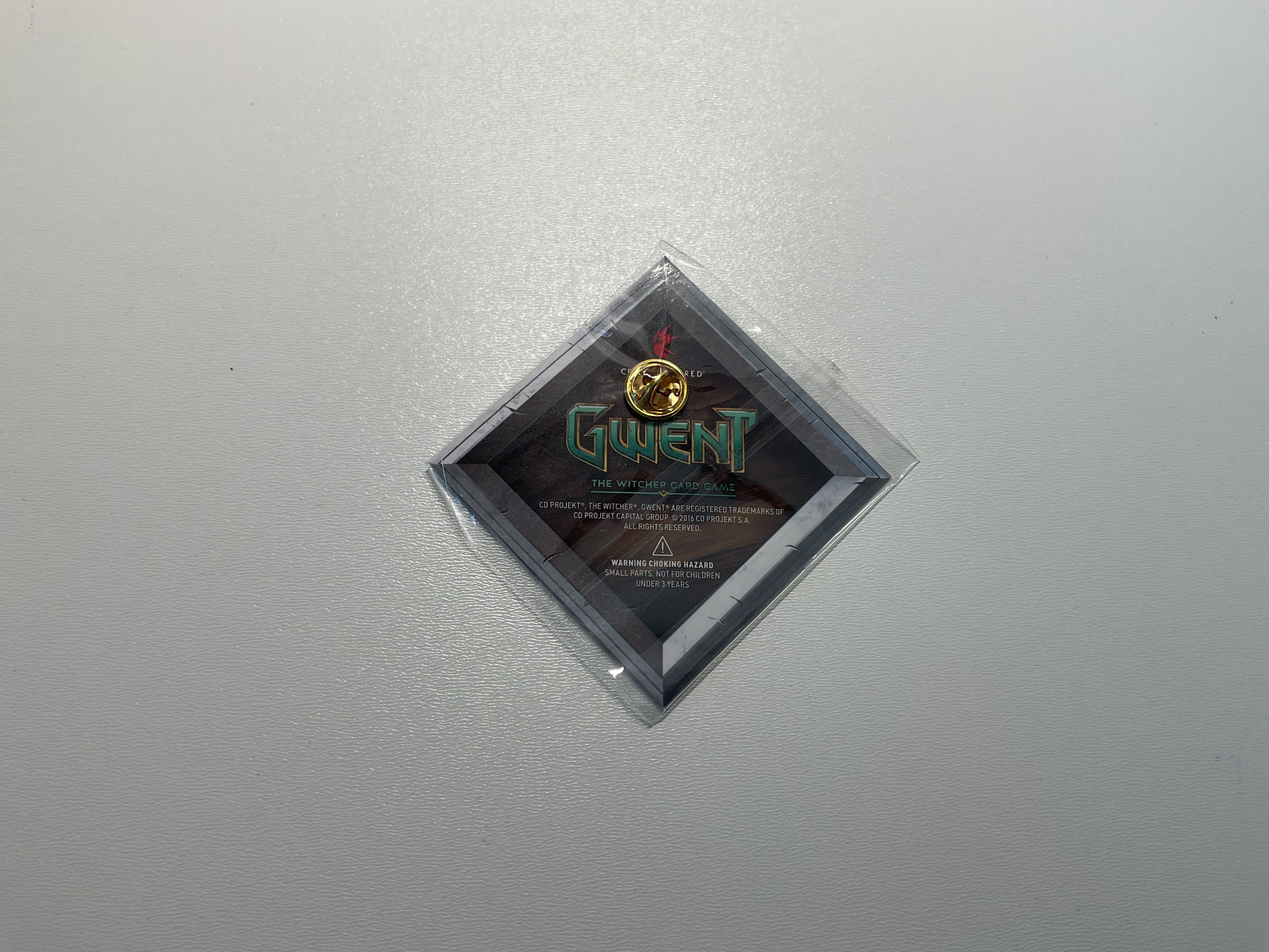 Przypinka Pin Gwent Gamescom 2016 - Wiedźmin, Witcher - NOWA