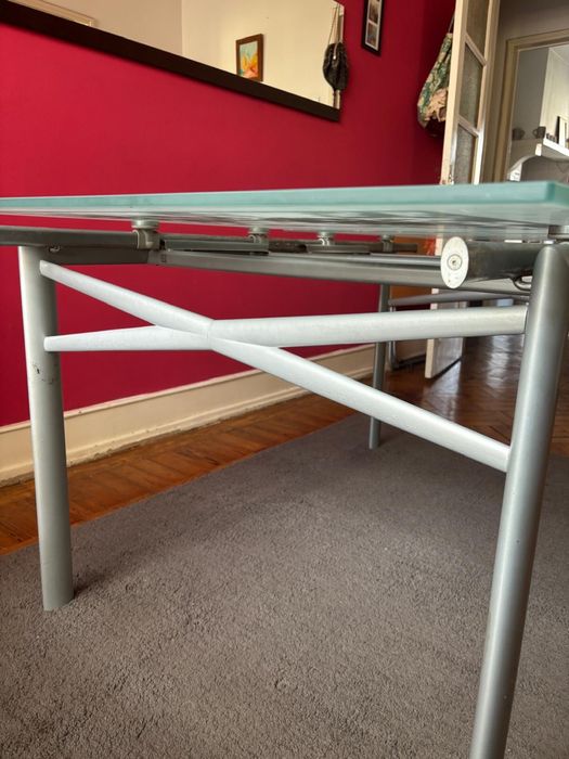 Mesa de Jantar em vidro