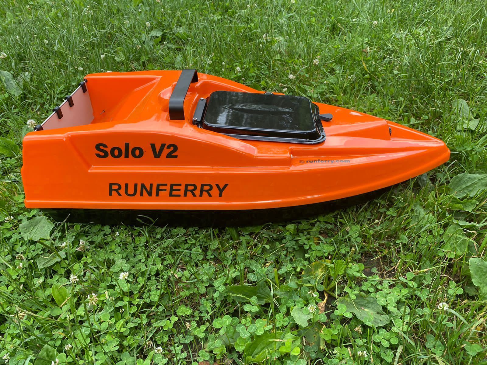 Короповий кораблик Runferry SOLO V2 GPS Orange автопілот