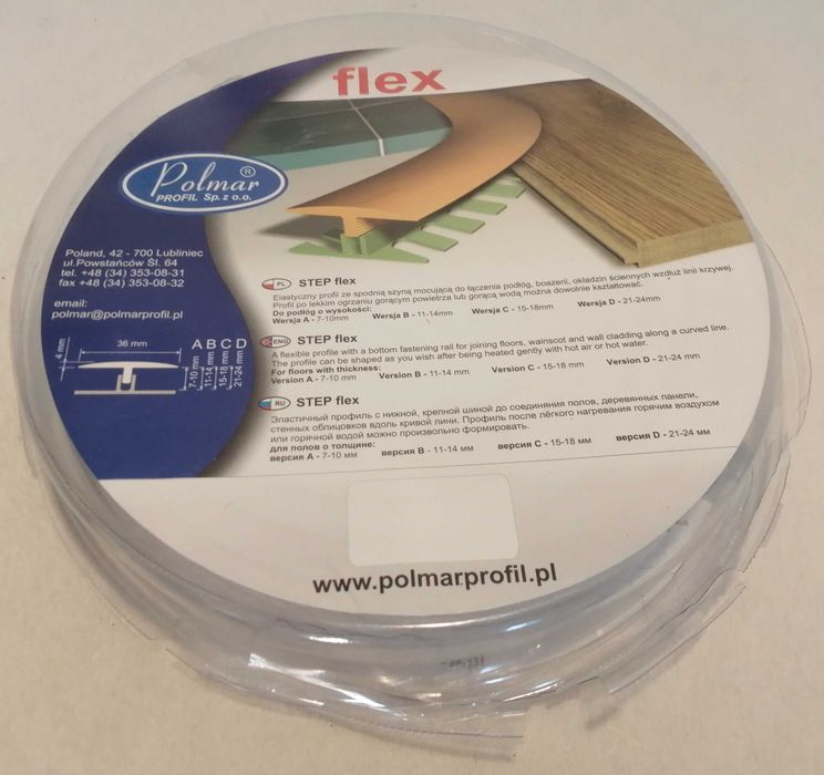 Profli podłogowy Flex, Brzoza Biała (nr. 49) (162 cm)