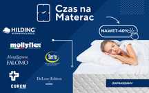 Nowy Materac HILDING Zorba. Mollyflex, Curem, Serta, DeLuxe by Hilding