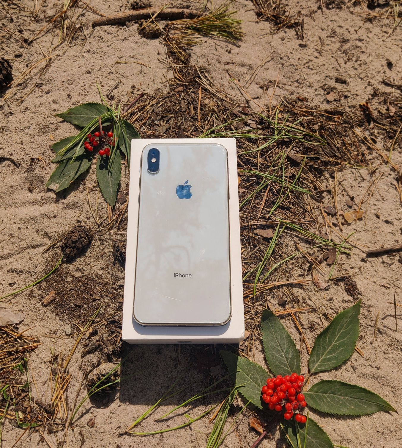 Iphone Xs Max | 256 Гб | Silver | 16 Ios | Rsim